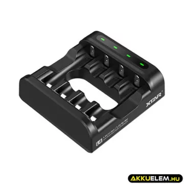 Xtar L4 akkutölto 1,5V li-ion és 1,2V Ni