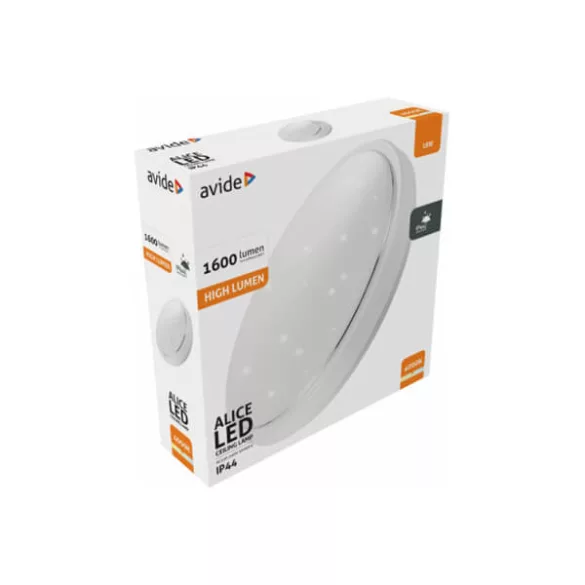 Avide LED mennyezeti lámpa Alice 18W 1600lm 4000K IP44
