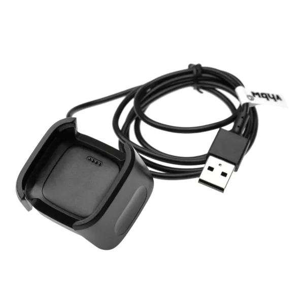 töltő kábel Fitbit Versa Fitness Tracker - 100 cm kábel USB csatlakozó töltő - VHBW