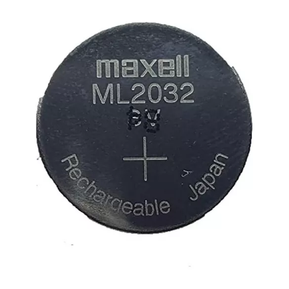 Ipari ML2032 VL2032 3V 65mAh akkumulátor vezetékkel 02K6541 - VHBW
