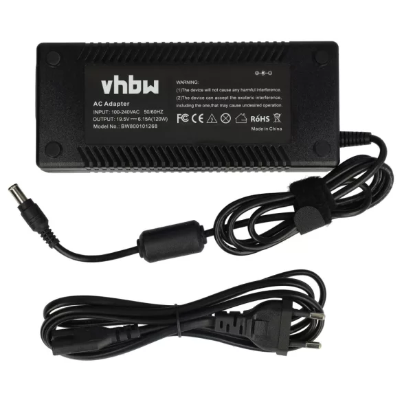 Sony PCGA-19V7, PCGA-AC19V7, PCGA-AC19V6, PCGA-AC71 Sony Notebook, 120 W töltő - VHBW
