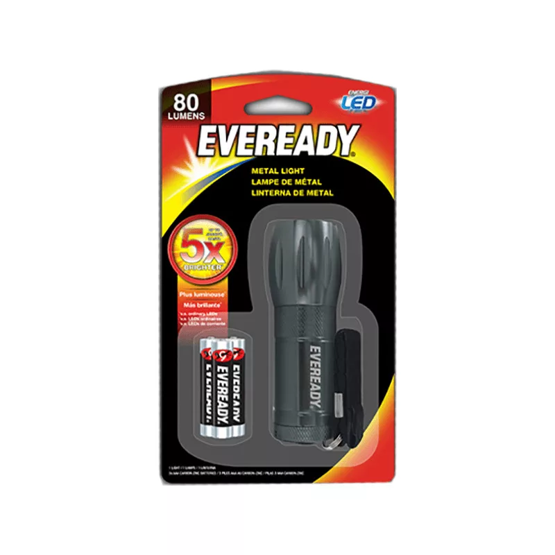 Eveready Fém kézilámpa 3*AAA (tartozék) Eveready Fém kézilámpa 3*AAA (tartozék)