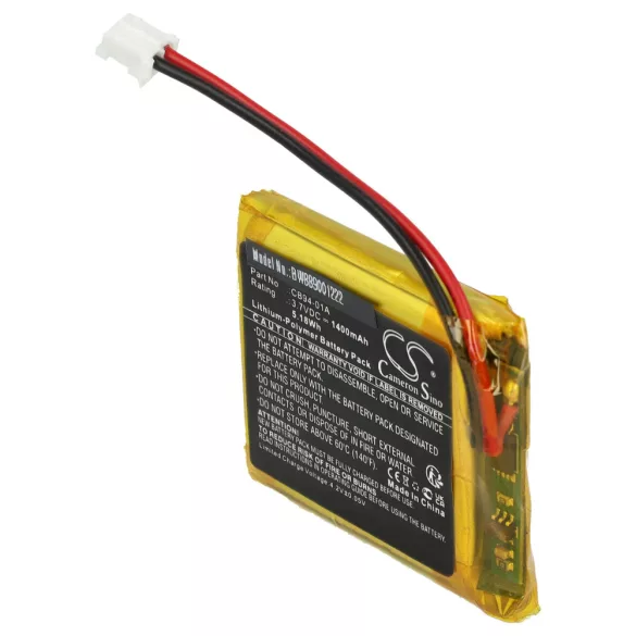 Motorola CB94-01A - 1400mAh 3.7V Li-polymer babafigyelő akku - VHBW
