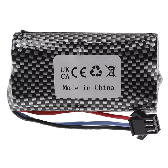 TurbineX Stunt-Fun-Racer Nr. 820575 - 1300mAh 7.4V Li-ion, SM-3P modell akku - VHBW