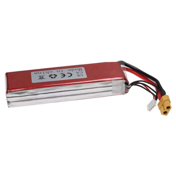 RC modell akku- 4000mAh 11.1V Li-polymer, XT60 - VHBW