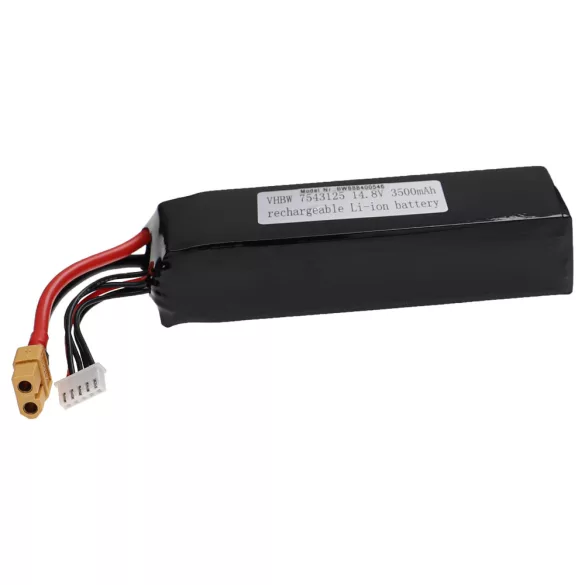 RC modell akku- 3500mAh 14.8V Li-polymer, XT60 - VHBW