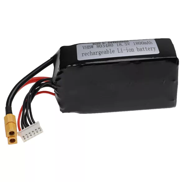 RC modell akku- 1800mAh 18.5V Li-polymer, XT60 - VHBW