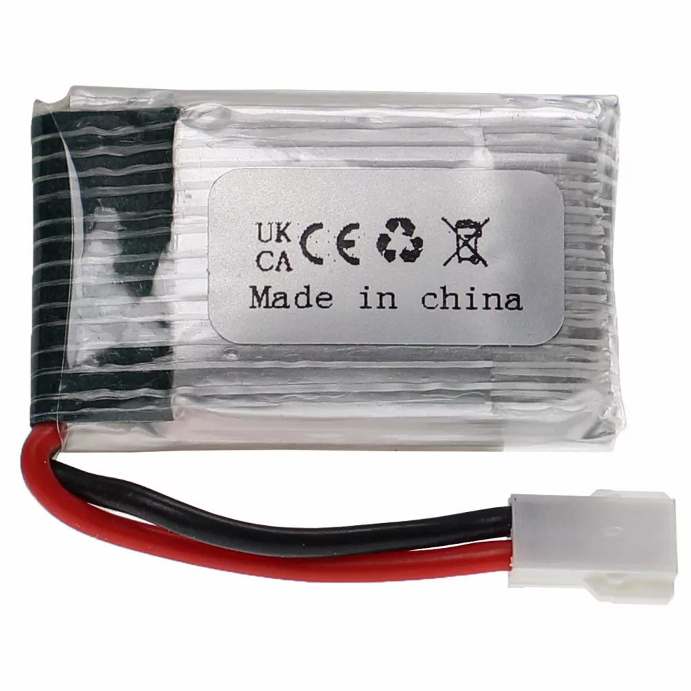 RC modell akku- 250mAh 3.7V Li-polymer, XH 2.54 2P