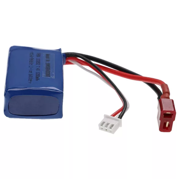 RC modell akku- 1200mAh 7.4V Li-polymer, T-System AWG16 - VHBW