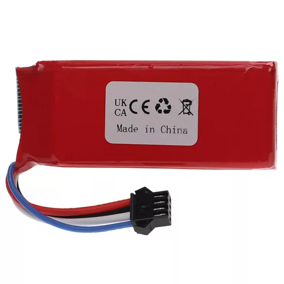 RC modell akku- 2000mAh 7.4V Li-polymer, SM-2P - VHBW