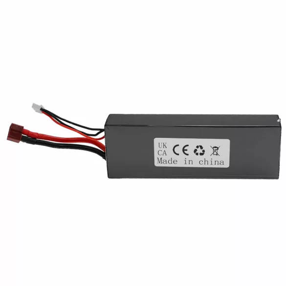 RC modell akku- 5000mAh 7.4V Li-polymer, T-plug AWG16 - VHBW