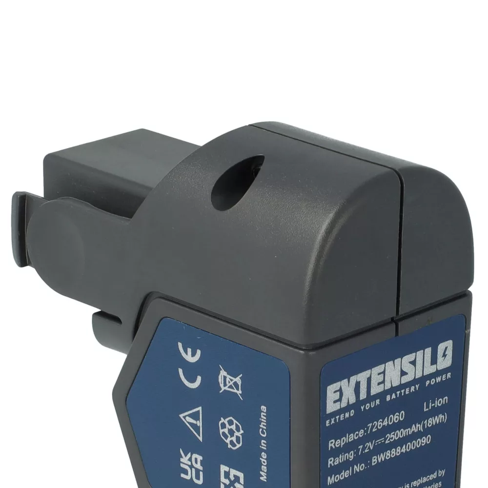 Wolf Garten 7264060, Li-ion Power Pack 4, 7264090 - 2500mAh 7.2V Li-ion fűnyíró akku Wolf Garten 7264060, Li-ion Power Pack 4, 7264090 - 2500mAh 7.2V Li-ion fűnyíró akku