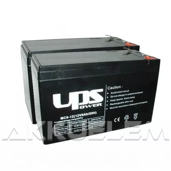APC  RBC109 helyettesítő szünetmentes akkucsomag (2 * 12V 9Ah)