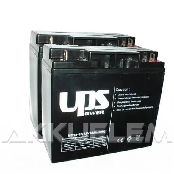 APC  RBC7 helyettesítő szünetmentes akkucsomag (2 * 12V 18Ah)