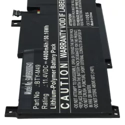 MSI BTY-M49 - 4400mAh 11.4V Li-polymer notebook akku
