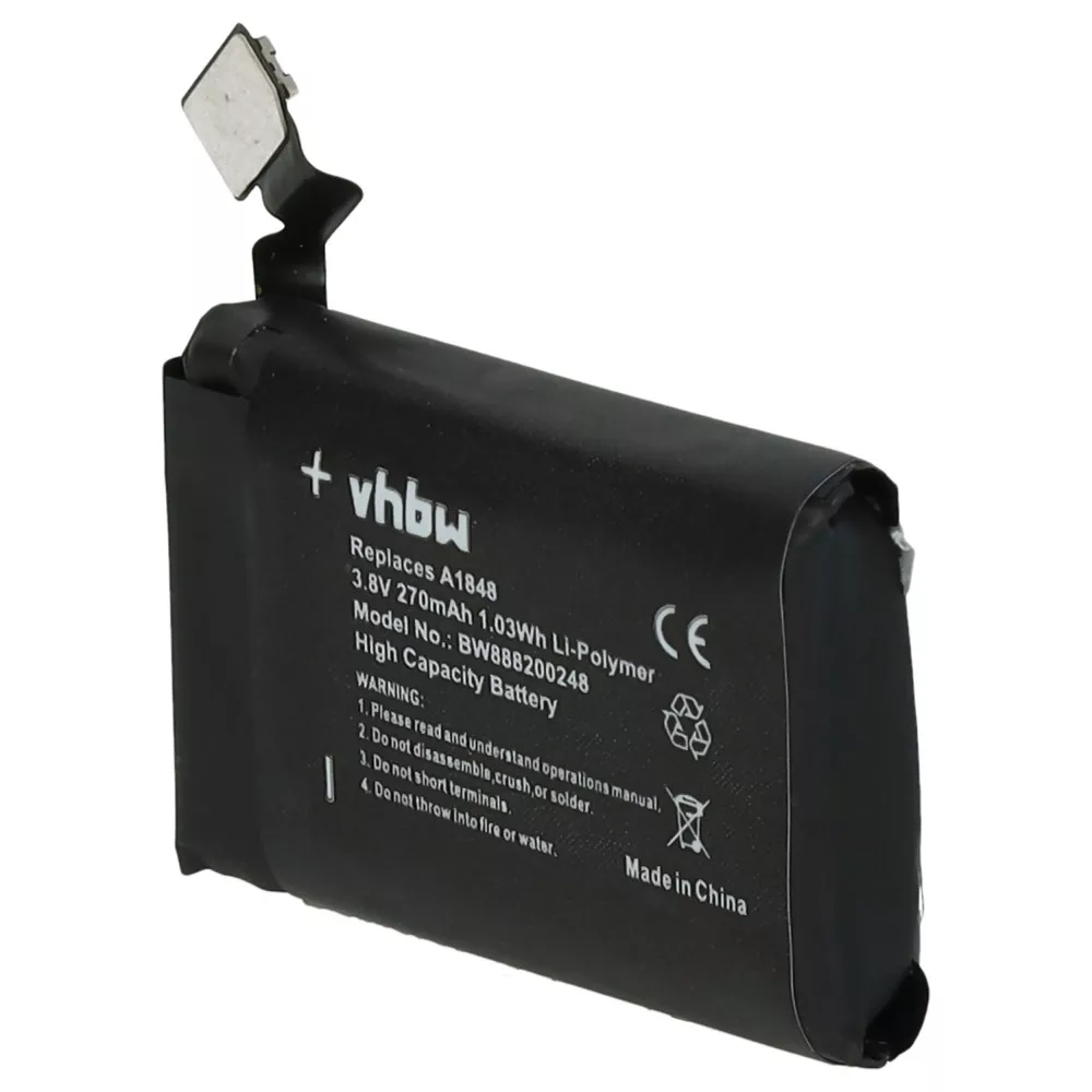   Apple A1848 - 270mAh 3.82V Li-polymer - szerszámok a csomagban - okosóra akku