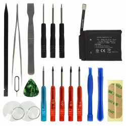   Apple A2181 - 296mAh 3.81V Li-polymer - szerszámok a csomagban - okosóra akku