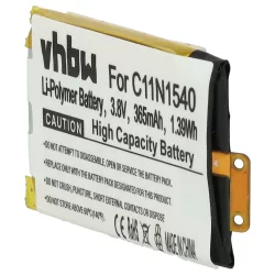   Asus C11N1540, 0B200-01630100 - 365mAh 3.8V Li-polymer - szerszámok a csomagban - okosóra akku