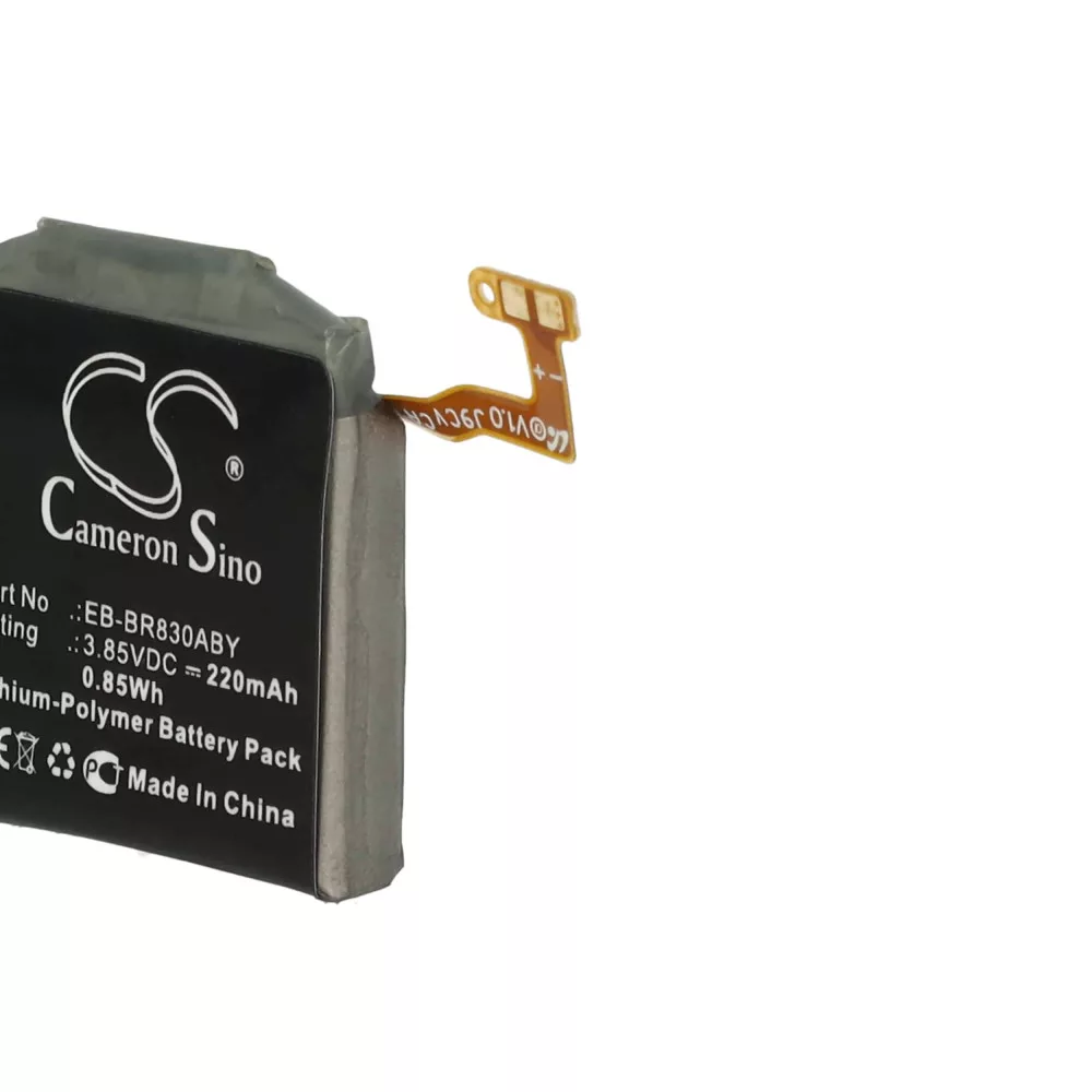 Samsung EB-BR830ABY, GH43-04968A - 220mAh 3.85V Li-polymer - szerszámok a csomagban - okosóra akku Samsung EB-BR830ABY, GH43-04968A - 220mAh 3.85V Li-polymer - szerszámok a csomagban - okosóra akku