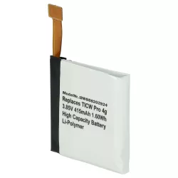   TicWatch SP452929SF - 415mAh 3.85V Li-polymer - szerszámok a csomagban - okosóra akku