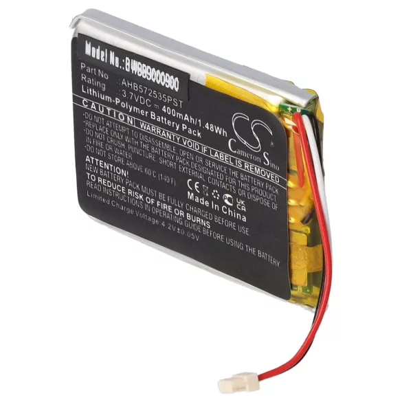 Jabra AHB572535PST - 400mAh 3.7V Li-polymer vezeték nélküli headset akku - VHBW