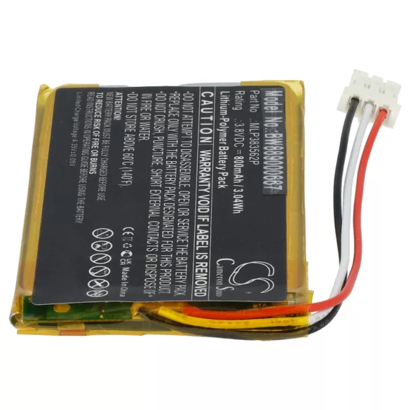 JBL MLP383562PJBL ,  hangszóró akku - VHBW