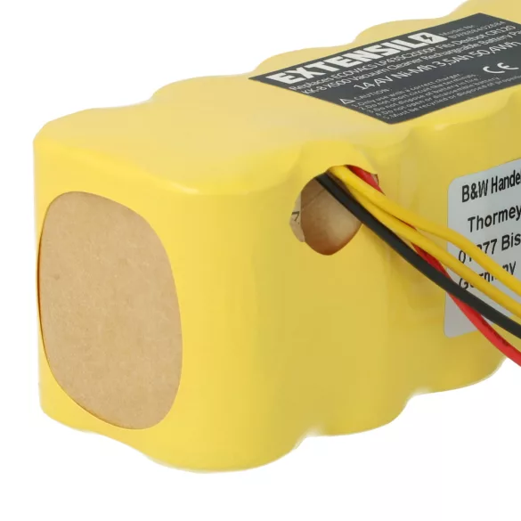 Ariete AT5186005100- 3500mAh, 14.4V, NiMH porszívó akku - VHBW