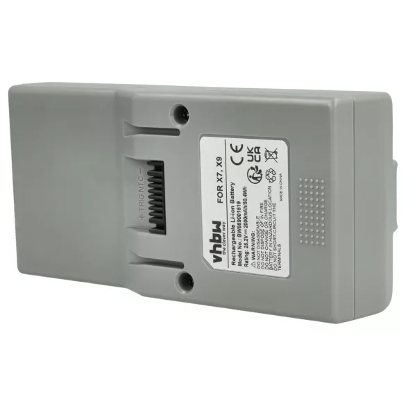 Genius A28030, 28028- 2000mAh, 25.2V, Li-ion porszívó akku - VHBW