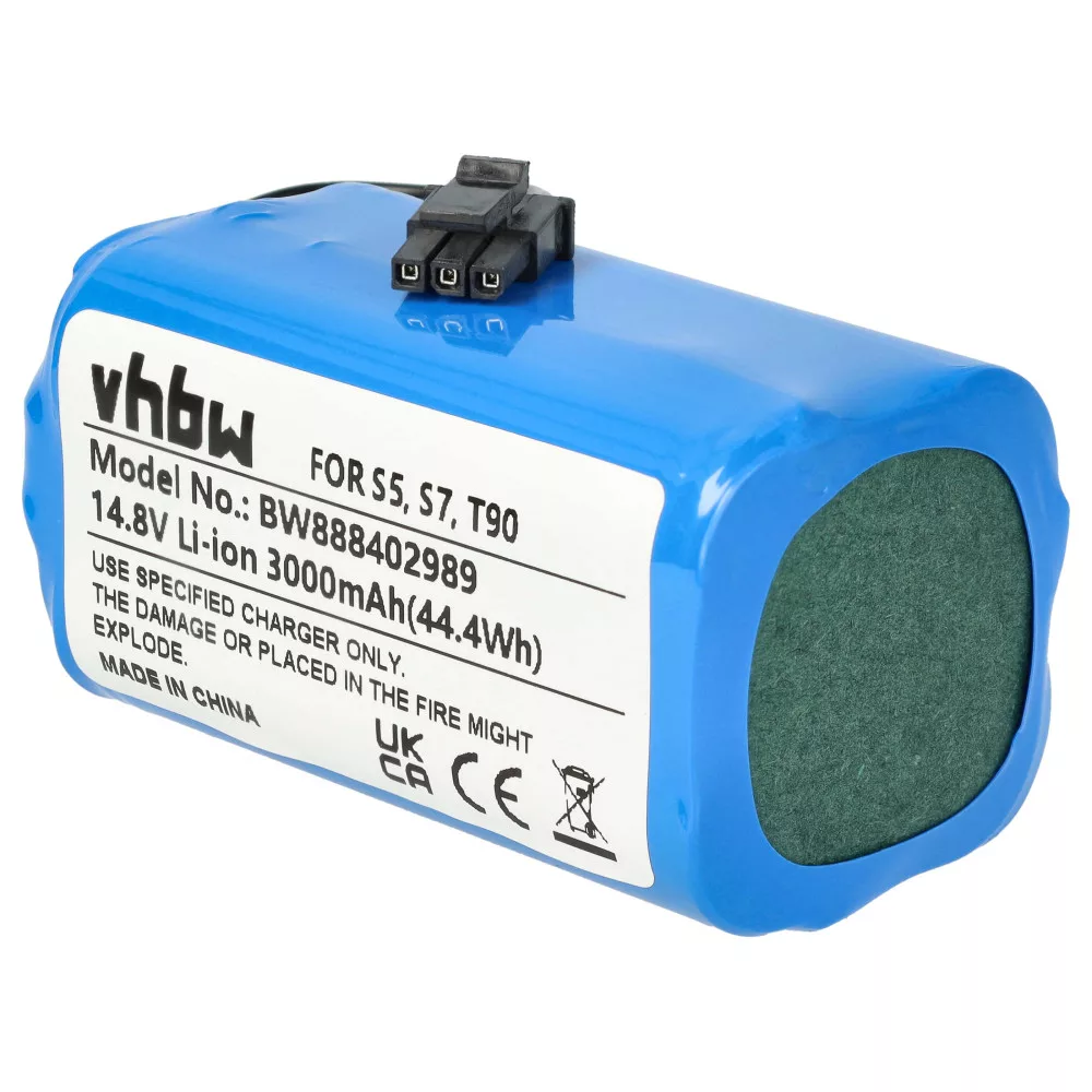 Qihoo INR18650 M264S1P, LR-PAS0638W-EU, 2ASP4-S5- 3000mAh, 14.8V, Li-ion porszívó akku Qihoo INR18650 M264S1P, LR-PAS0638W-EU, 2ASP4-S5- 3000mAh, 14.8V, Li-ion porszívó akku