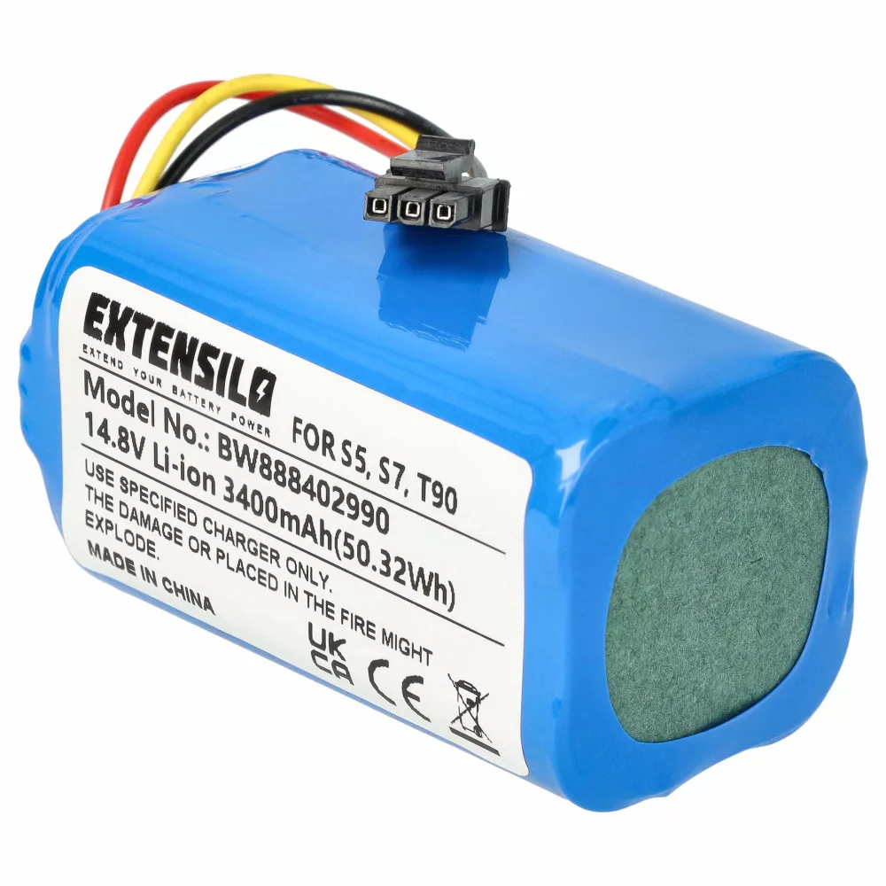Qihoo INR18650 M264S1P, LR-PAS0638W-EU, 2ASP4-S5- 3400mAh, 14.8V, Li-ion porszívó akku Qihoo INR18650 M264S1P, LR-PAS0638W-EU, 2ASP4-S5- 3400mAh, 14.8V, Li-ion porszívó akku