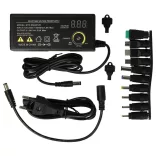 Univerzális adapter 5-23.2V 2.5A 10 féle csatlakozó, LCD kijelző - VHBW