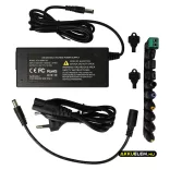 Univerzális adapter 5-23.2V 2.5A 10 féle csatlakozó, LCD kijelző - VHBW