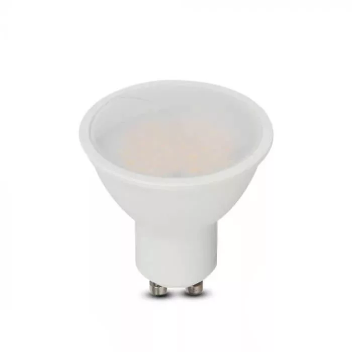 V-TAC GU10 SAMSUNG chipes Opál LED-izzó 4,5W 3000K 400lm 110° V-TAC GU10 SAMSUNG chipes Opál LED-izzó 4,5W 3000K 400lm 110°