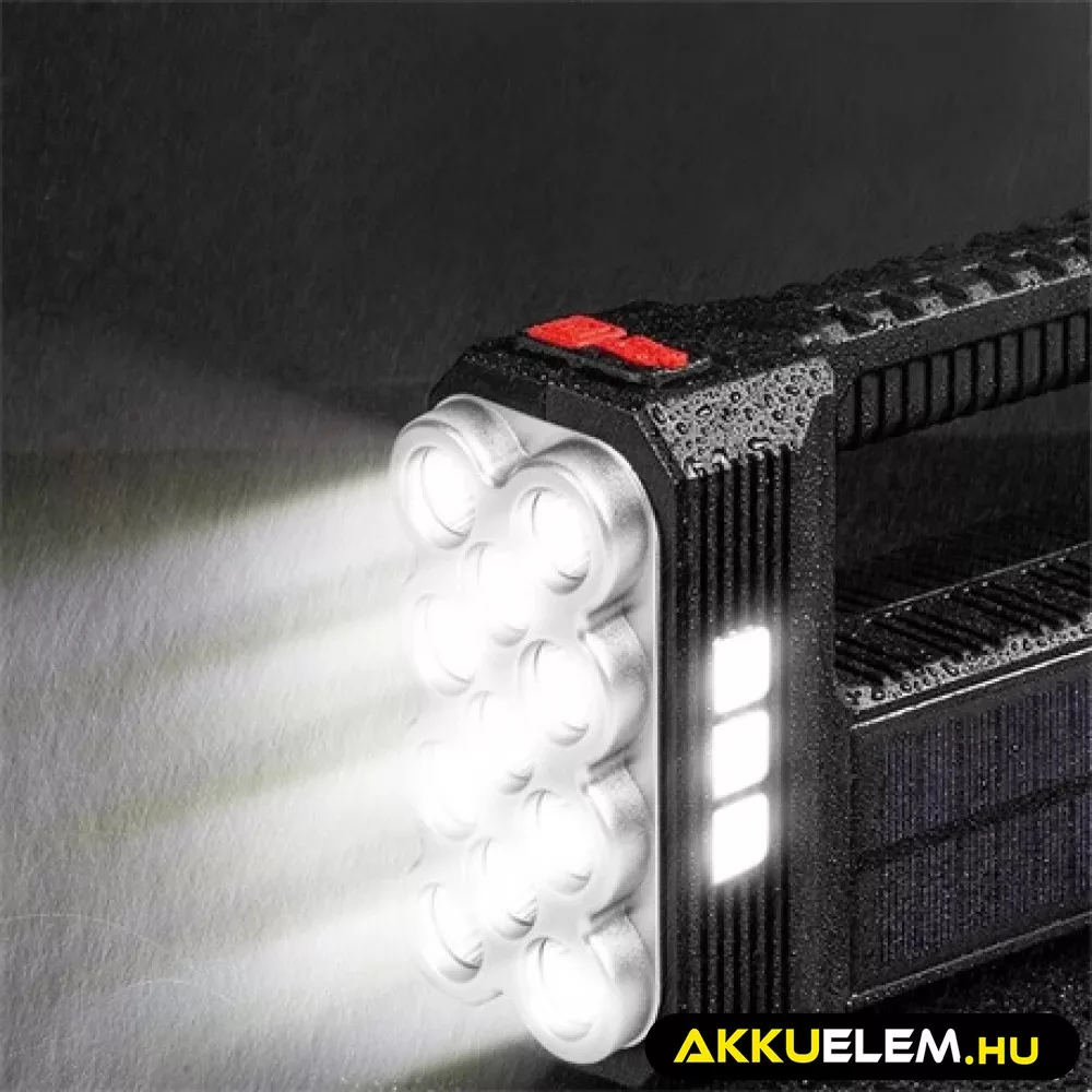 Lámpa 18581 COB Solar kézi tölthető