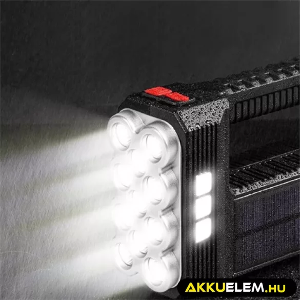 Lámpa 18581 COB Solar kézi tölthető