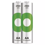 GP ReCyko E221 akkutöltő Powerbank + 2db 2100mAh AA akku