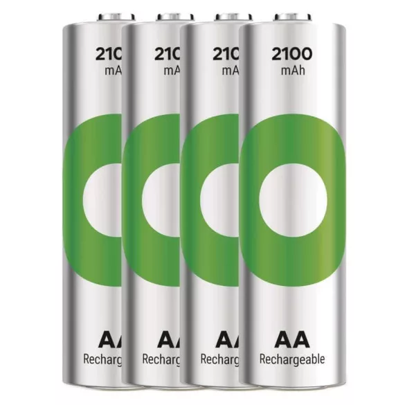 GP ReCyko E441 akkutöltő Powerbank + 4db 2100mAh AA akku