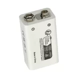 9V Block Li-ion akkumulátor USB-C csatlakozó 6F22 6LR61 9.0V 1000mAh - VHBW