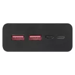 EMOS Powerbank BETAQ20 20000mAh 22,5W LED kijelzővel fekete