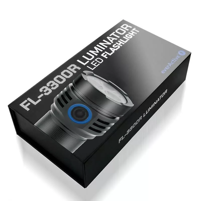 everActive FL-3300R Luminator 3300lum tölthető LED kézilámpa