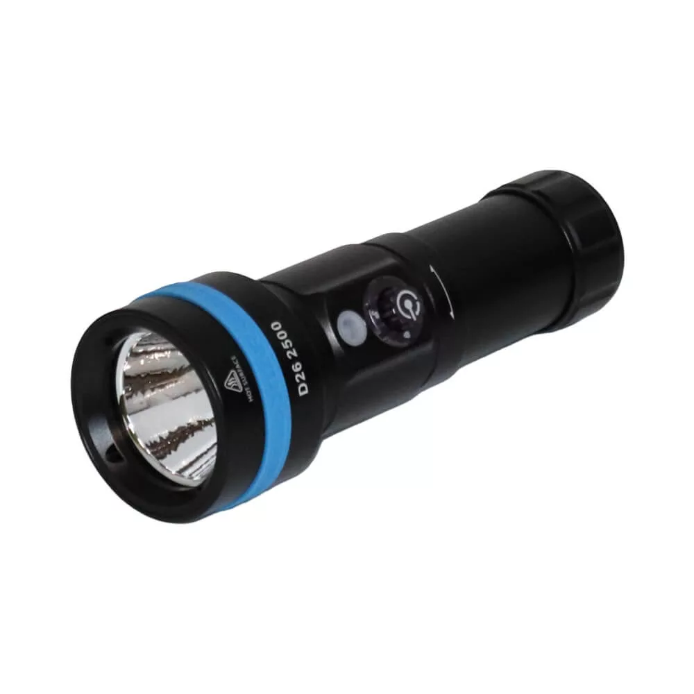 Xtar D26 2500lum SHORT búvárlámpa szett Xtar D26 2500lum SHORT búvárlámpa szett
