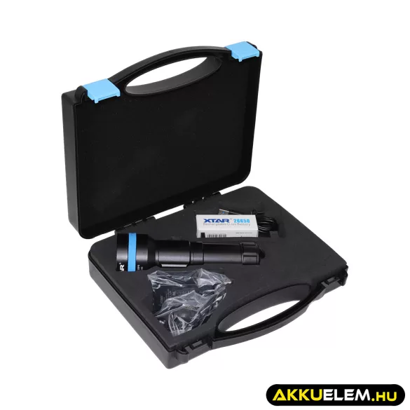 Xtar D26 2500lum SHORT búvárlámpa szett