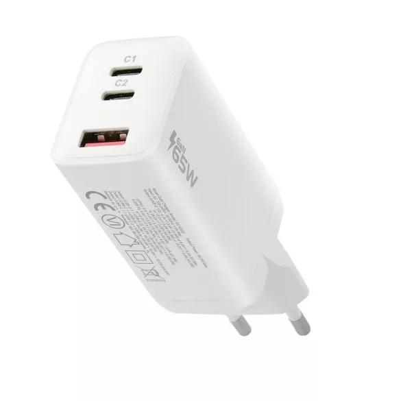 everActive USB tölto SC-650Q 65W 2xUSB-C 1xUSB-A