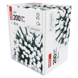 Karácsonyi fényfüzér füzér 200led 20m kül/bel CW időzítő D5AC03