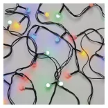 Karácsonyi fényfüzér D5AM03 200Led cseresznye 20m kül/beltéri színes