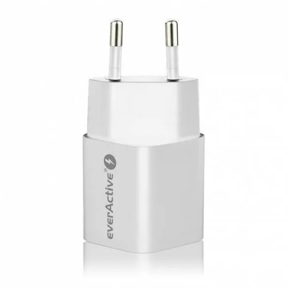 everActive USB töltő SC-390Q fehér QC3 + USB-C 30W GaN