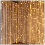 Karácsonyi Függöny IP44 300 LED 3x3m 8F Entac