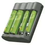 POWER BANK B441 akkutöltő + 2db AA és 2db AAA akku GP