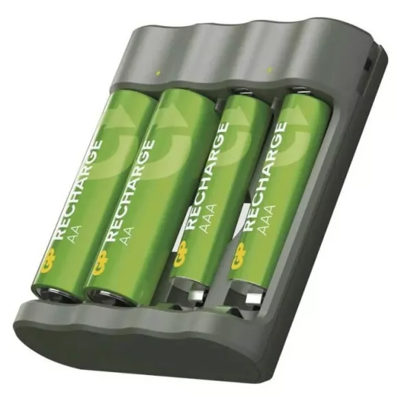 POWER BANK B441 akkutöltő + 2db AA és 2db AAA akku GP