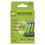 POWER BANK B441 akkutöltő + 2db AA és 2db AAA akku GP